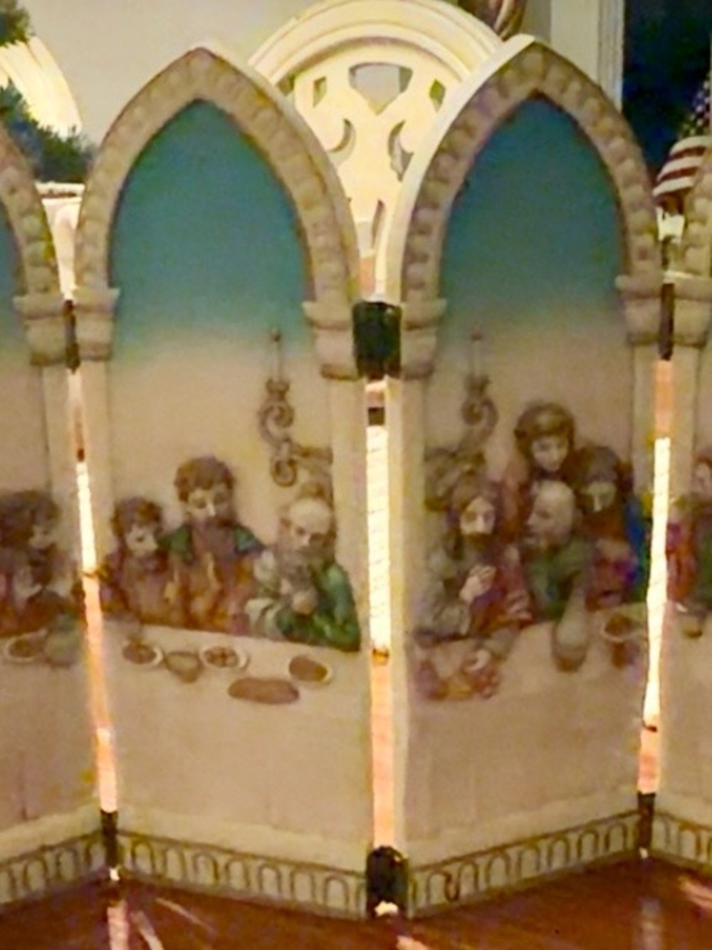 The last supper screen